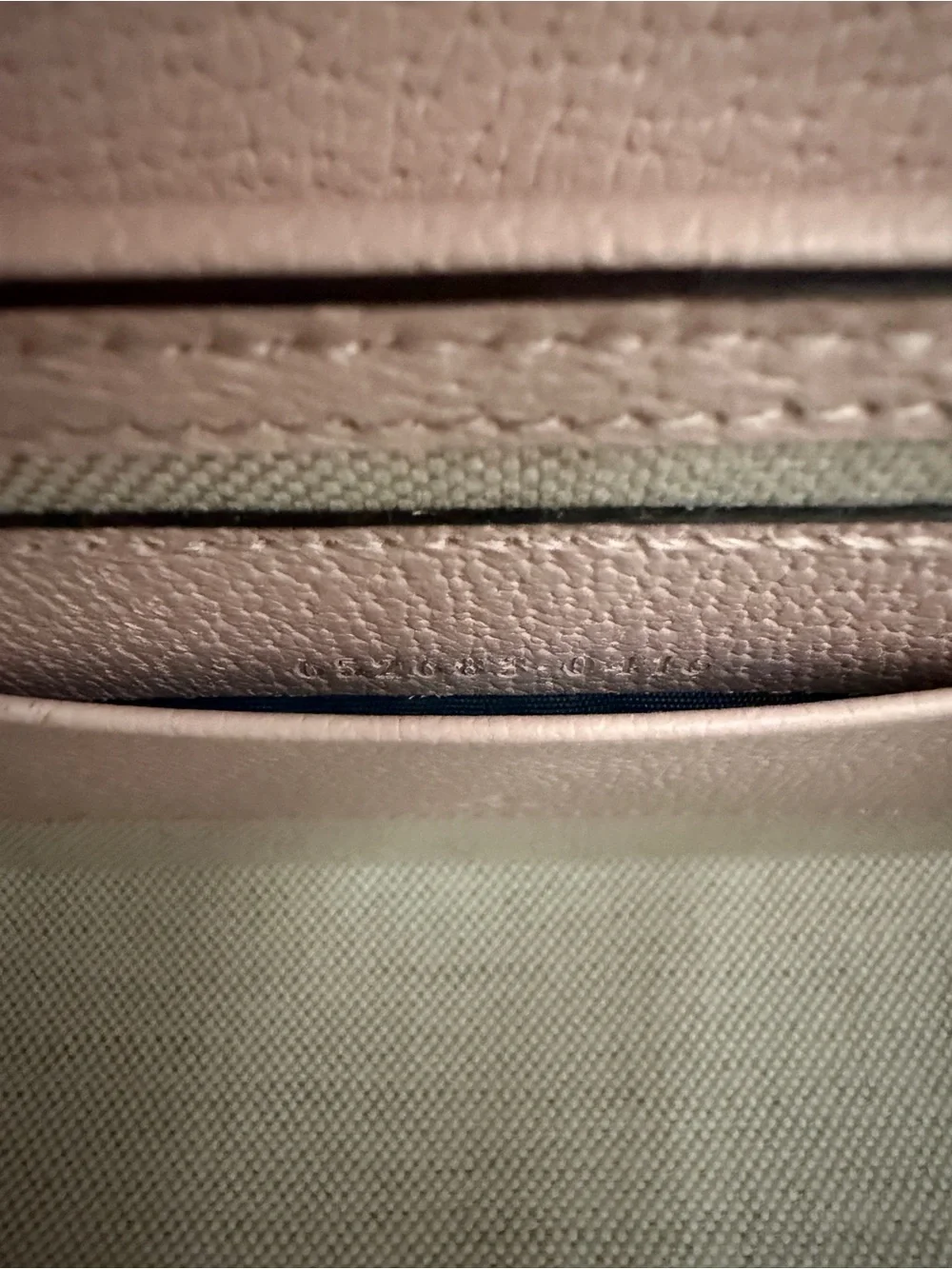 Gucci Padlock Jumbo GG Mini Calfskin Top Handle Shoulder Bag Perfect Pink /Beige
